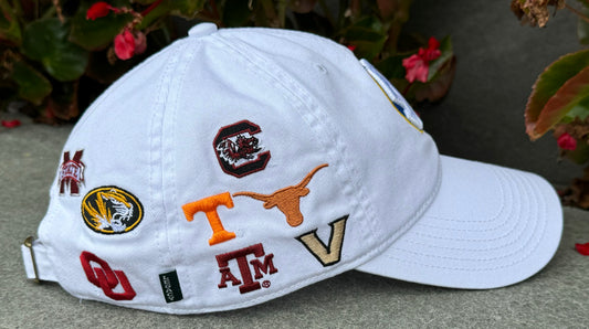 White SEC Hat