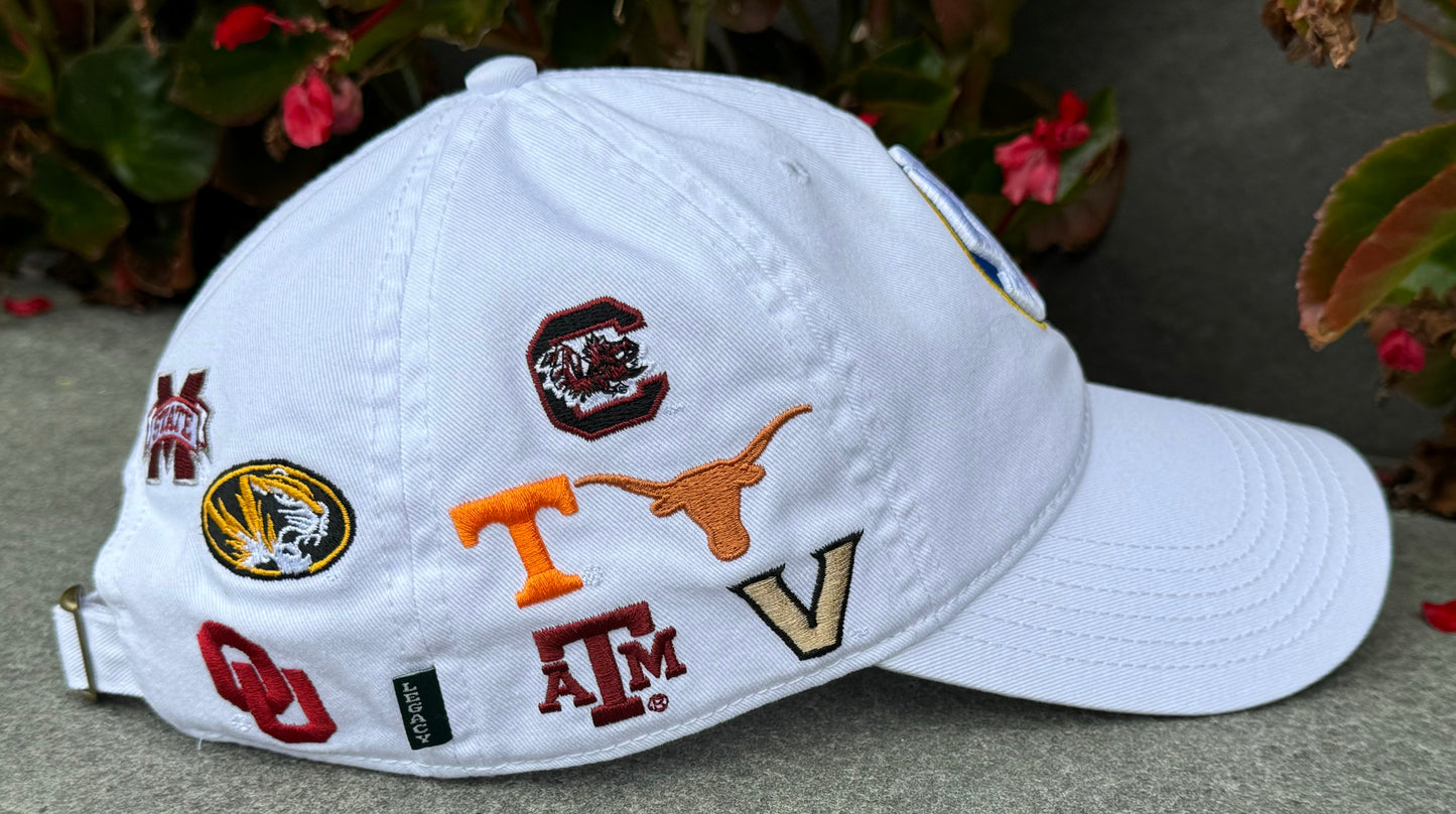 White SEC Hat