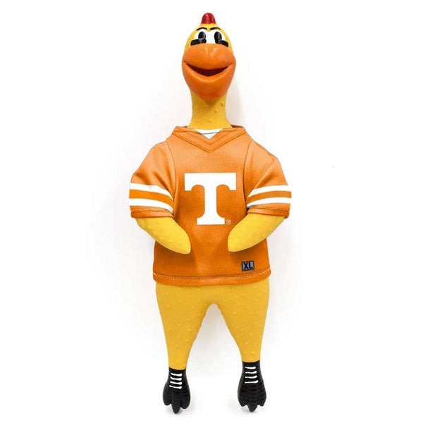 NCAA Tennessee Volunteers Rubber Chicken Pet Toy