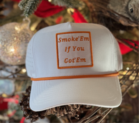 White Smoke ‘Em Hat