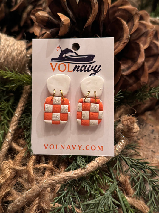 Checkerboard Earrings