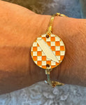 Tennessee Checkerboard Charlotte Bracelet