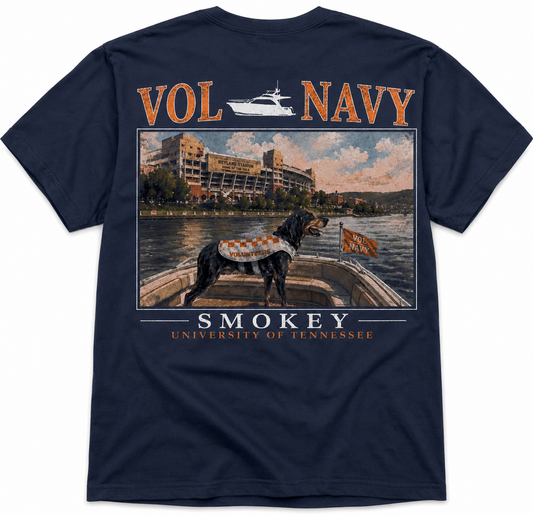 PRESALE 2026 Smokey Vol Navy Tshirt