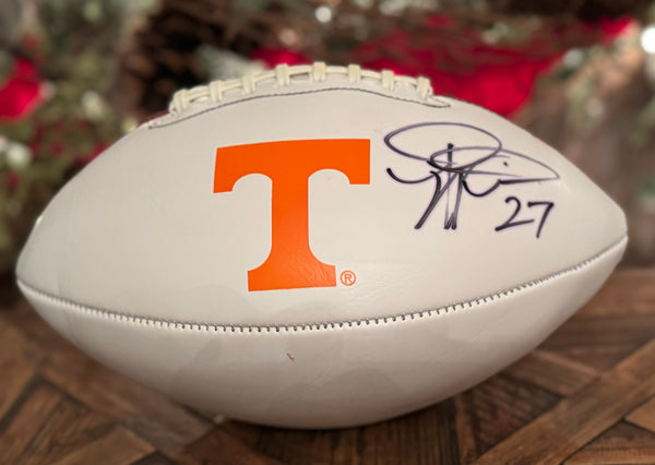 Al Wilson signed Full-size Football