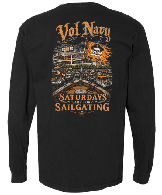 Dark Mode Sailgating Long-Sleeve Shirt