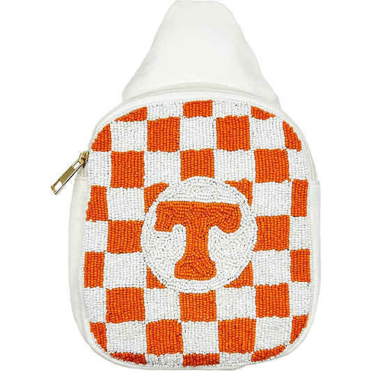 TENNESSEE CHECKERED FANNY PACK Beaded