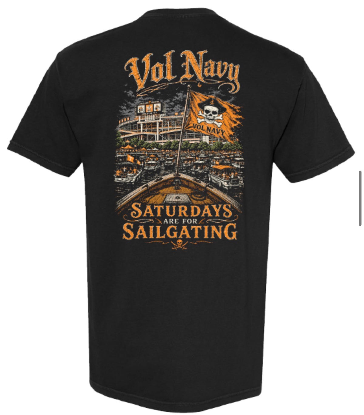 Dark Mode Sailgating Short-sleeve Shirt