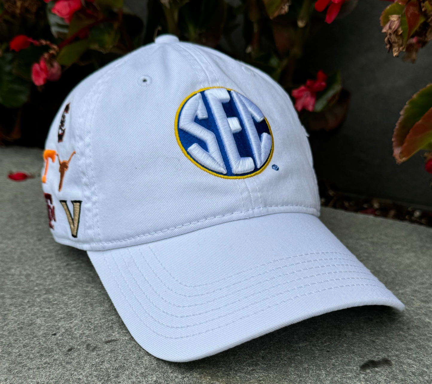 White SEC Hat