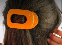 Round Flat Hair Clip, Medium, University of Tennessee