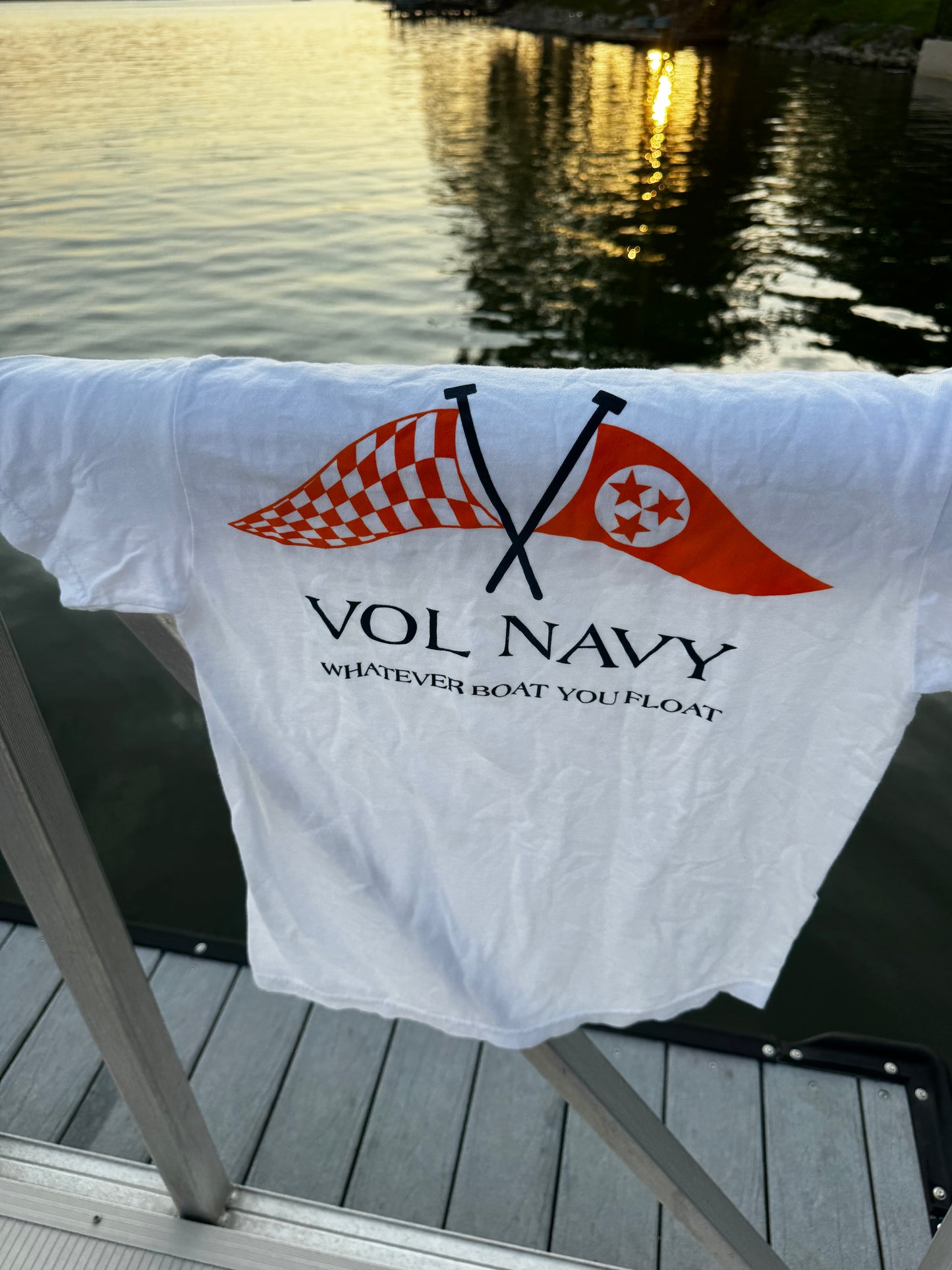 Vol Navy Flag Shirt