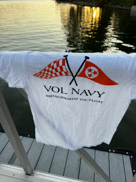 Vol Navy Flag Shirt