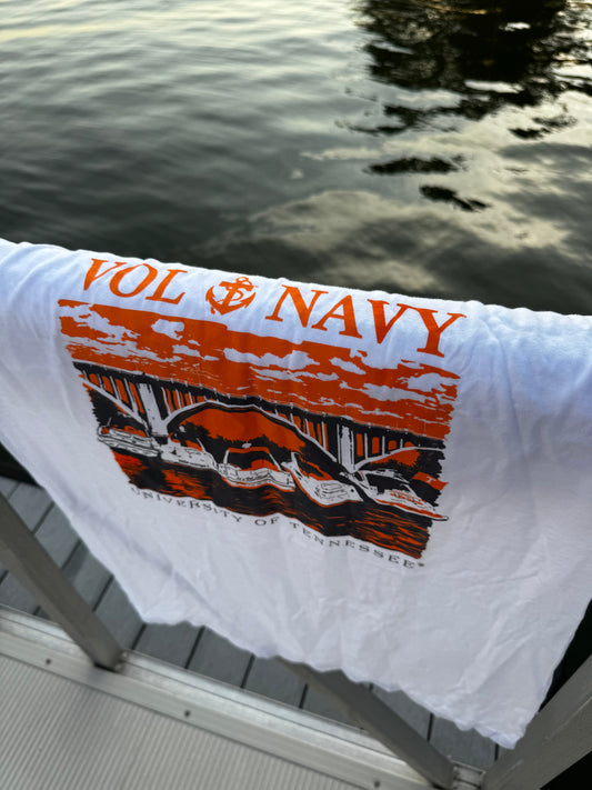 Vol Navy Raft Up Shirt