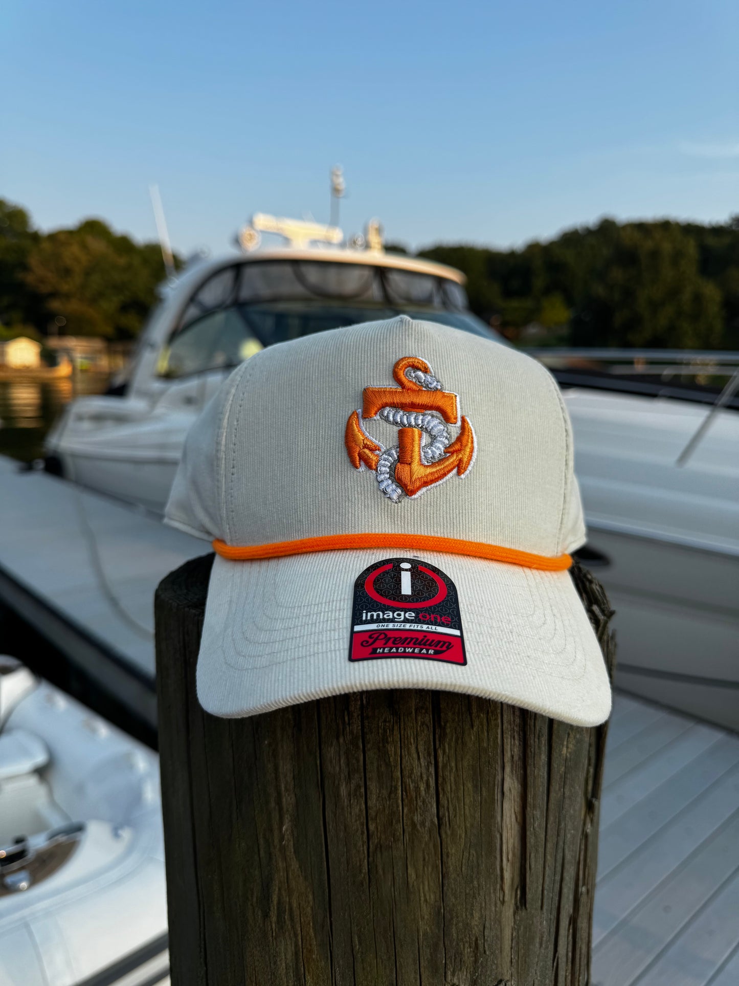 Anchor Corduroy Rope Hat