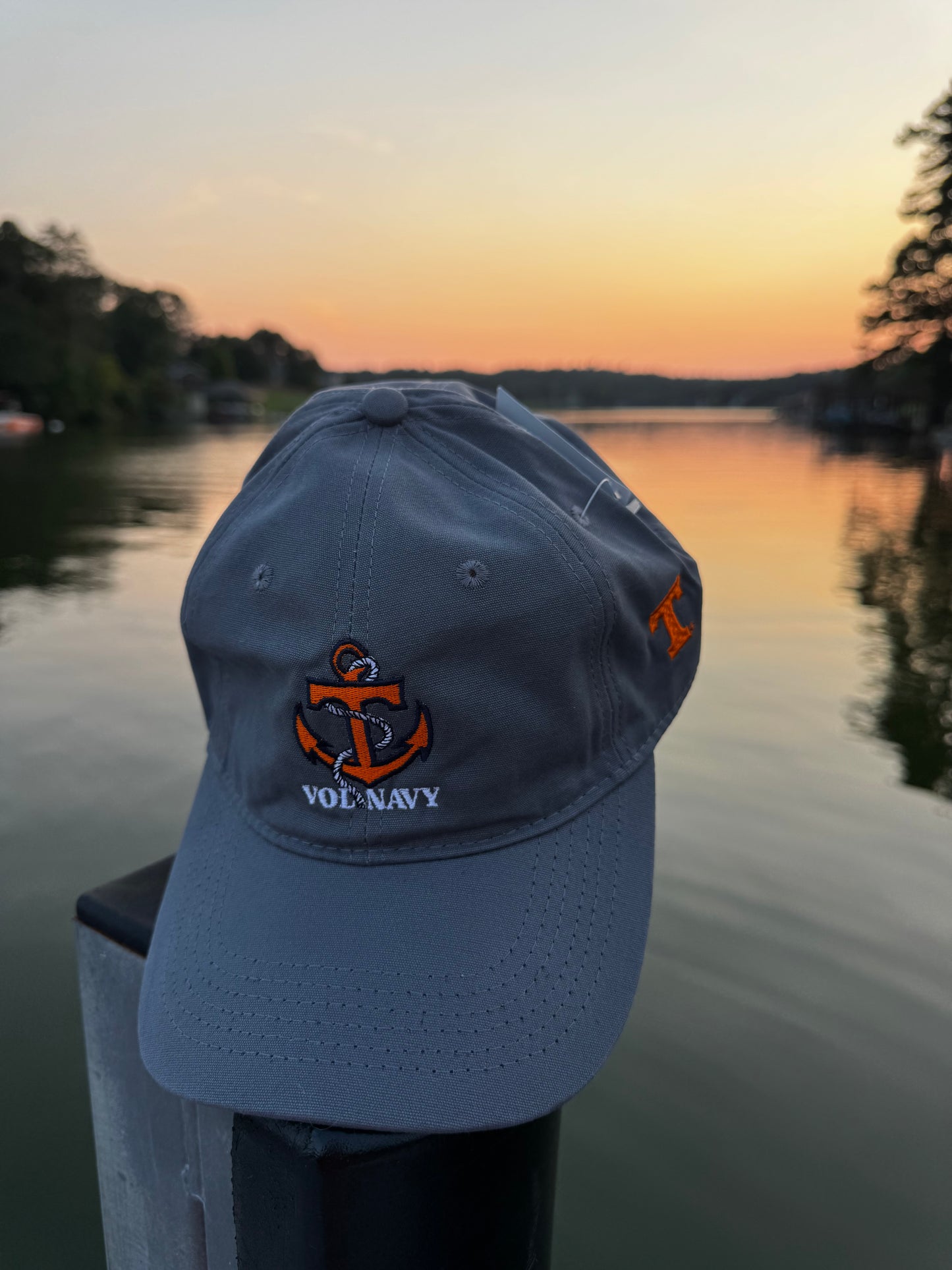 Grey Vol Navy Hat