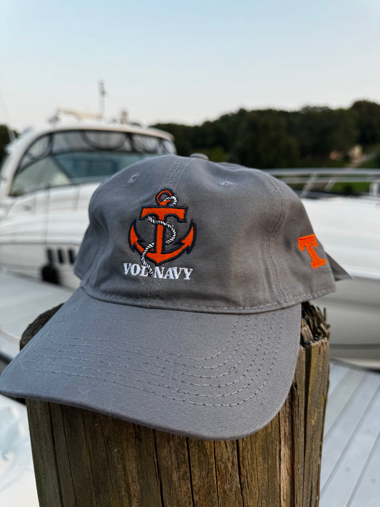 Grey Vol Navy Hat