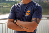 Vol Navy Boat Shirt