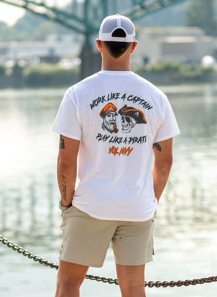 Play Like a Pirate Shirt (White)