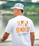 Vol Navy Nautical Flag Shirt