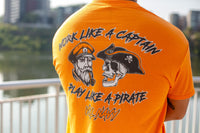 Play Like a Pirate Shirt (Orange)