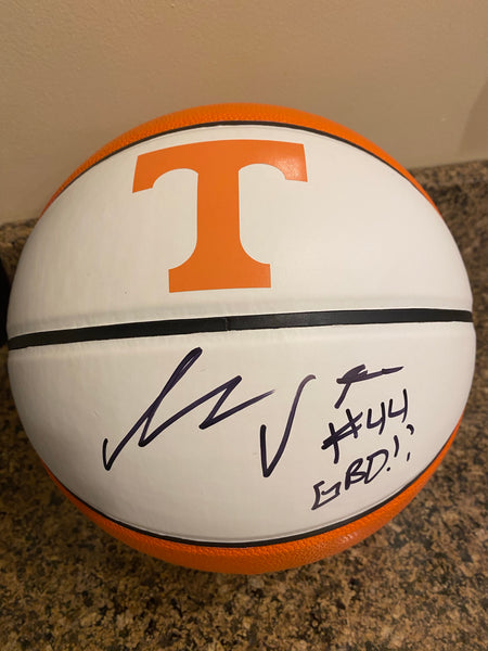 Isiah Victor Signed Orange Ball
