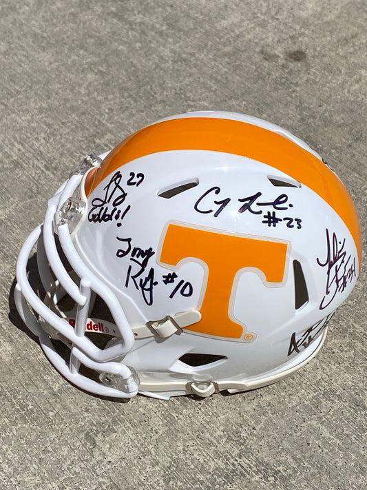 Legends of Tennessee signed Mini Helmet